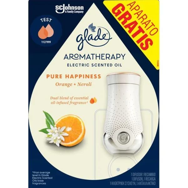 Ambientador eléctrico de naranja GLADE, aparato + recambio 20 ml - 0.02 l - Imagen del producto en Findit