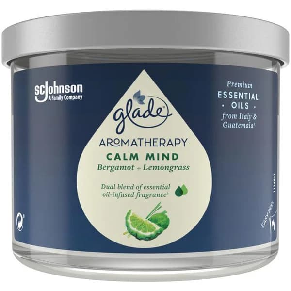 Ambientador vela de lima GLADE AROMATHERAPY, pack 1 ud - 1 ud - Imagen del producto en Findit