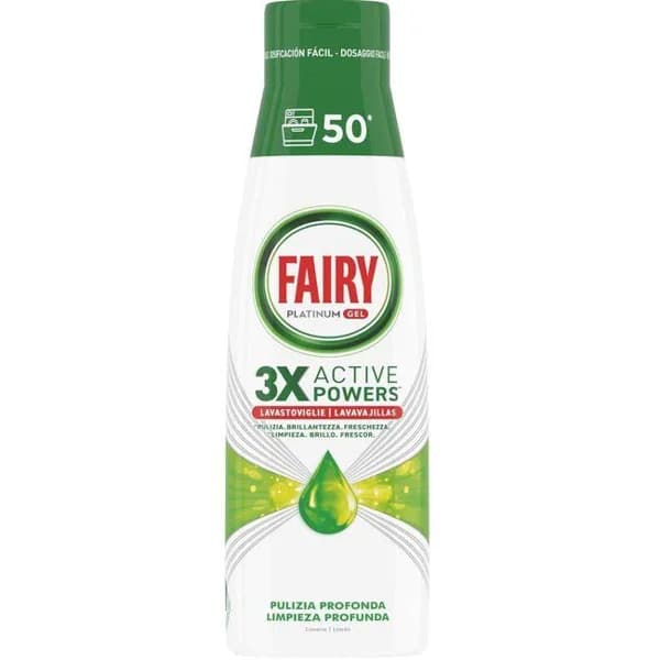 Lavavajillas máquina gel higiene botella 50 dosis - 1 ud - Imagen del producto en Findit