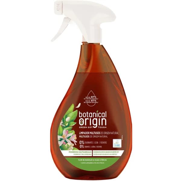 Limpiador orgánico citrus BOTANICAL Origin, pistola 500 ml - 0.5 l - Imagen del producto en Findit