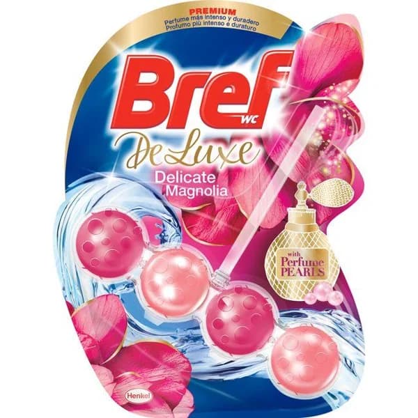 Limpiador wc deluxe magnolia BREF, pack 50 g - 0.05 kg - Imagen del producto en Findit