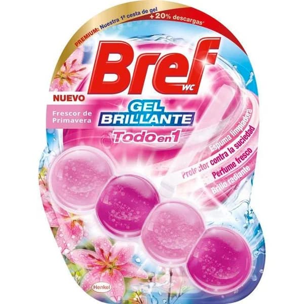Limpiador wc gel primavera BREF, pack 1 ud - 1 ud - Imagen del producto en Findit