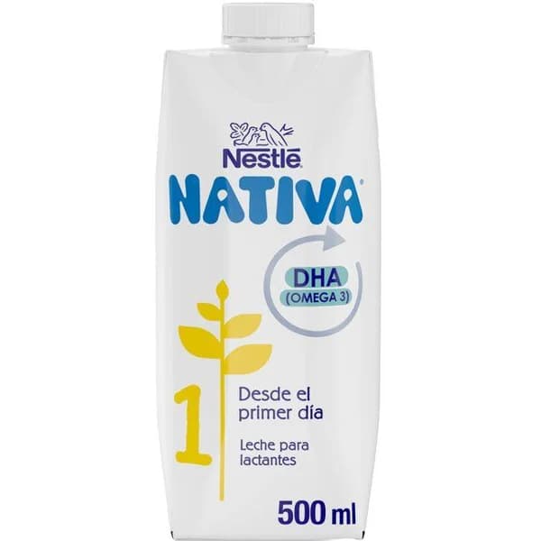 Leche de iniciación NESTLÉ Nidina Premium 1, brik 500 ml - 0.5 l - Imagen del producto en Findit