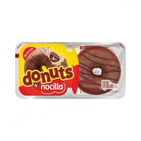 Berlina nocilla Donuts 2 ud. - 0.13 kg - Imagen del producto en Findit