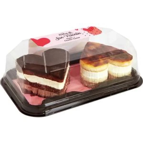 Corazones de Yema y Crema de Cacao 2U - 1 ud - Imagen del producto en Findit