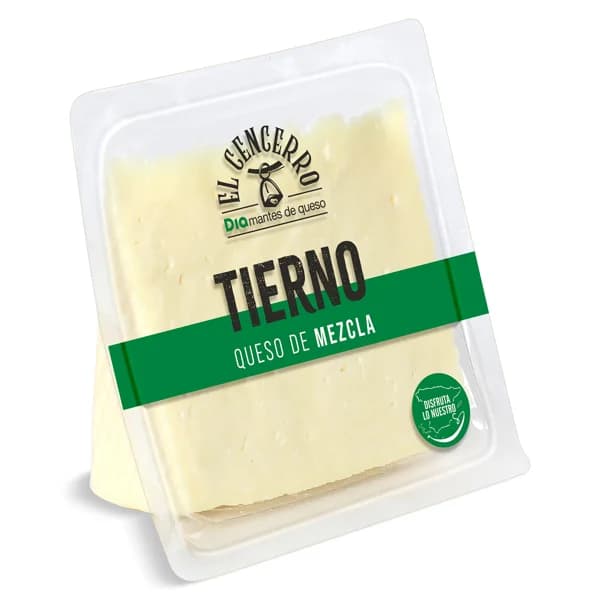 Queso tierno mezcla El Cencerro de Dia 250 g - 0.25 kg - Imagen del producto en Findit