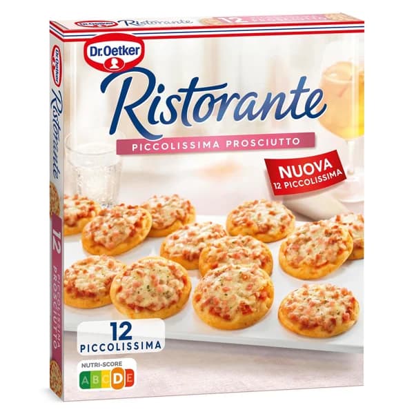 Mini pizzas piccolissima prosciutto Dr. Oetker Ristorante caja 288 g - 0.29 kg - Imagen del producto en Findit