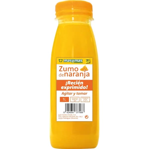 Zumo Naranja Recién Exprimido - 0.5 l - Imagen del producto en Findit