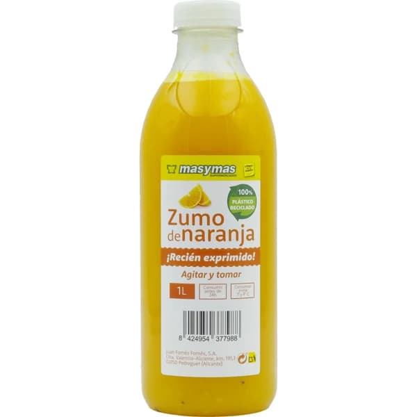 Zumo Naranja Recién Exprimido - 1 l - Imagen del producto en Findit