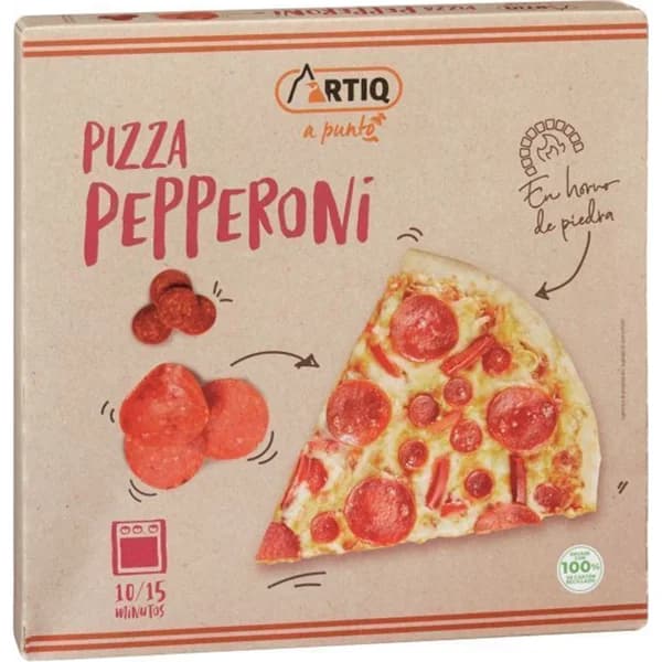 Pizza Pepperoni Horno Piedra - 0.45 kg - Imagen del producto en Findit