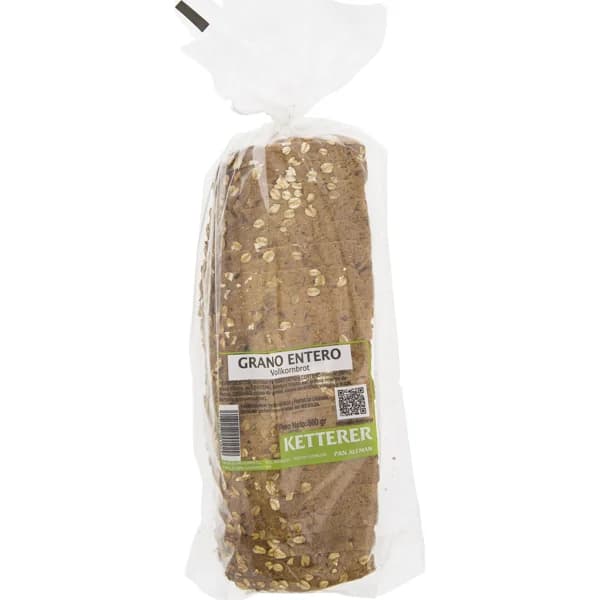 Pan Grano Entero Rebanado - 0.5 kg - Imagen del producto en Findit