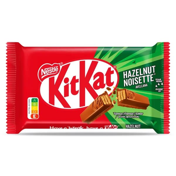 Barritas de galleta recubiertas sabor avellana Kit Kat bolsa 41.5 g - 0.04 kg - Imagen del producto en Findit