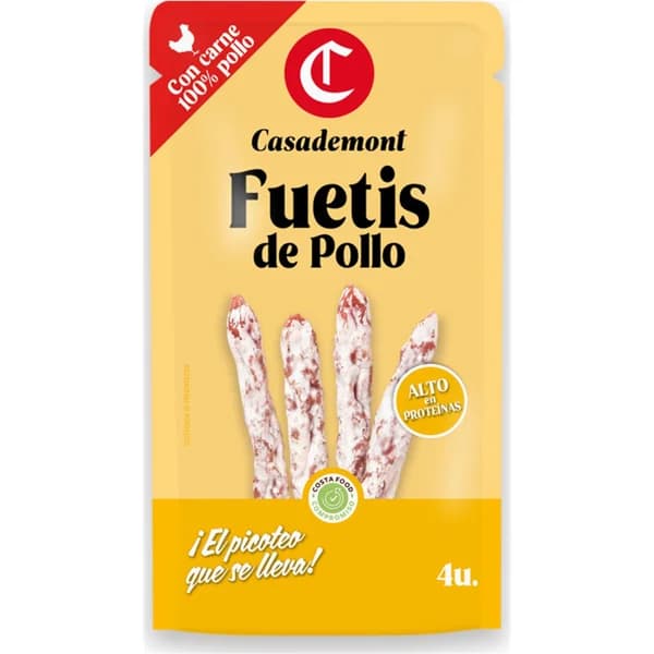 Fuetis Pollo 4U - 0.04 kg - Imagen del producto en Findit