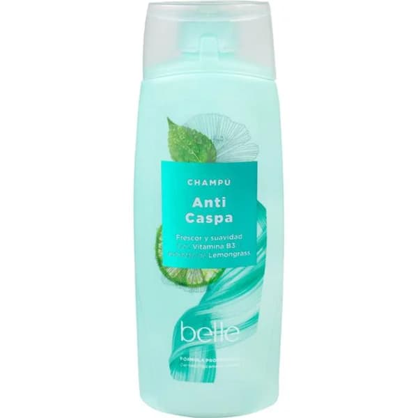 Champú anticaspa BELLE, bote 400 ml - 0.4 l - Imagen del producto en Findit