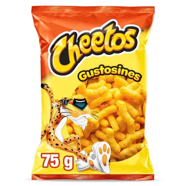 Aperitivo de maíz horneado gustosines Cheetos bolsa 75 g - 0.08 kg - Imagen del producto en Findit