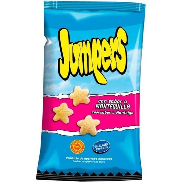 Gusanitos de mantequilla JUMPERS, bolsa 42 g - 1 ud - Imagen del producto en Findit