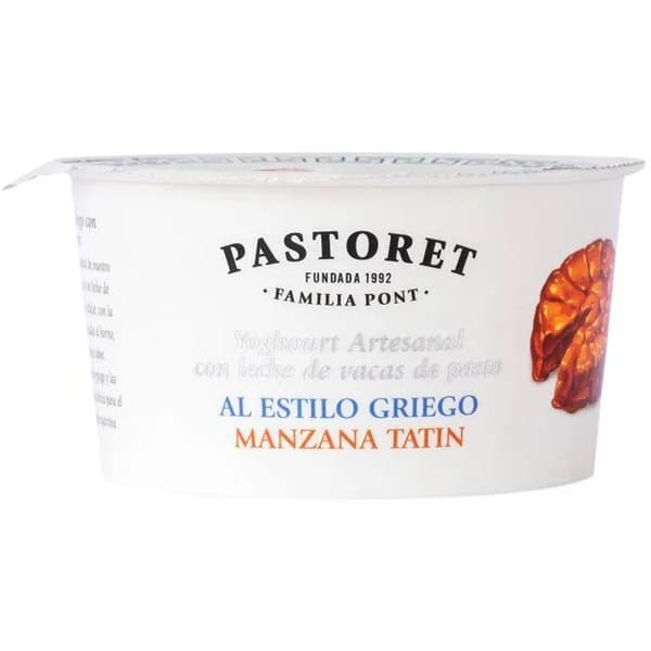 Yogur griego con manzana PASTORET, tarrina 150 g - 1 ud - Imagen del producto en Findit