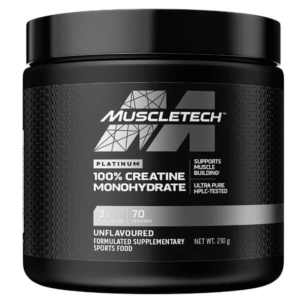MuscleTech - Platinum 100% Creatine Monohydrate (200 g) - 0.2 kg - Imagen del producto en Findit