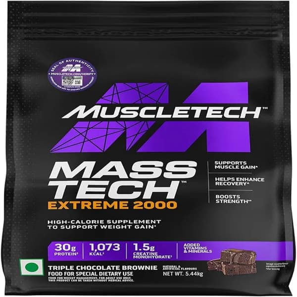 Muscletech - MassTech Extreme 2000 (5,44 kg) - 5.44 kg - Imagen del producto en Findit