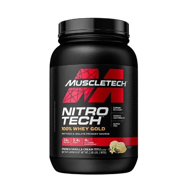 Muscletech – Nitro Tech Whey Gold 30 Serv ( 908 g) - 0.91 kg - Imagen del producto en Findit