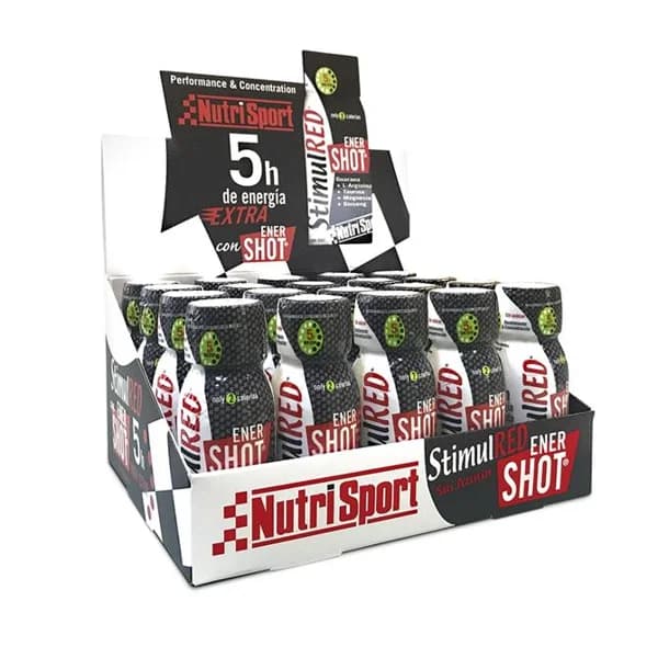 Nutrisport - StimulRED Enershot (20 shots x60 ml) - 1.2 l - Imagen del producto en Findit