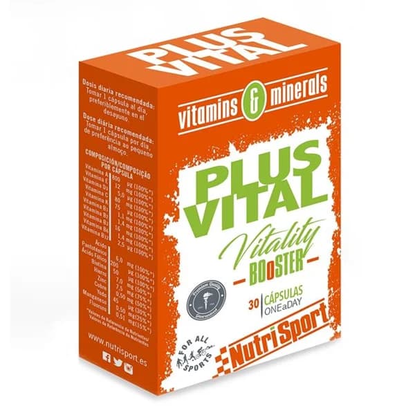 Nutrisport - PlusVital (30 caps) - 30 ud - Imagen del producto en Findit