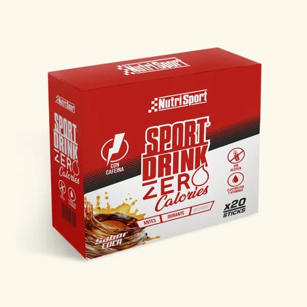 Nutrisport - Sport Drink Zero Calorías (20 sticks) - 20 ud - Imagen del producto en Findit