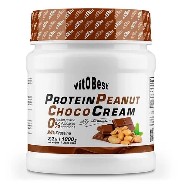Vitobest - Protein Peanut ChocoCream (1 kg) - 1 kg - Imagen del producto en Findit