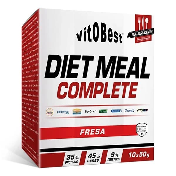 Vitobest - Diet Meal Complete (10 sobres x 50 g) - 0.5 kg - Imagen del producto en Findit