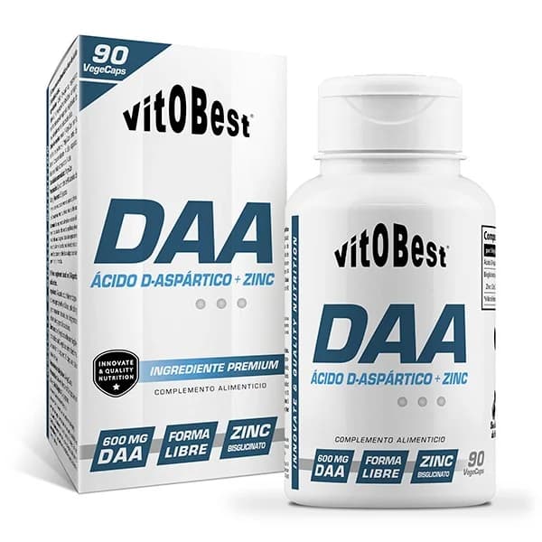Vitobest - DAA (D-Aspartic Acid) (90 VegeCaps) - 90 ud - Imagen del producto en Findit