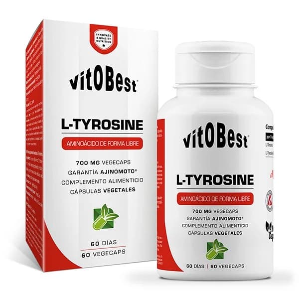 Vitobest - L-Tyrosine (60 VegeCaps) - 60 ud - Imagen del producto en Findit