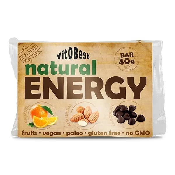 Vitobest - Natural Energy Bar (20 uds x 40 g - 1 ud - Imagen del producto en Findit
