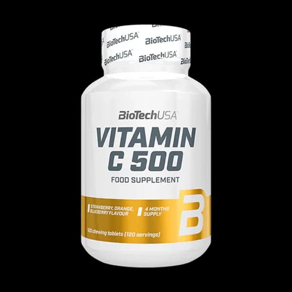 Biotech USA - Vitamin C 500 (120 tabletas masticables) - 120 ud - Imagen del producto en Findit