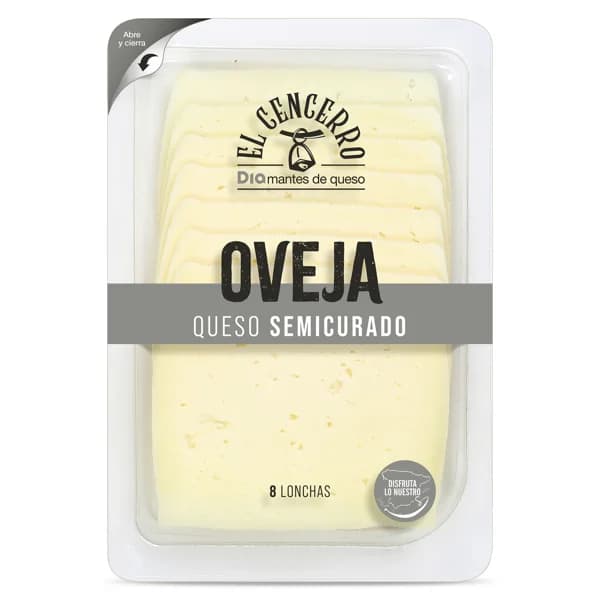 Queso semicurado de oveja El Cencerro de Dia 160 g - 0.16 kg - Imagen del producto en Findit