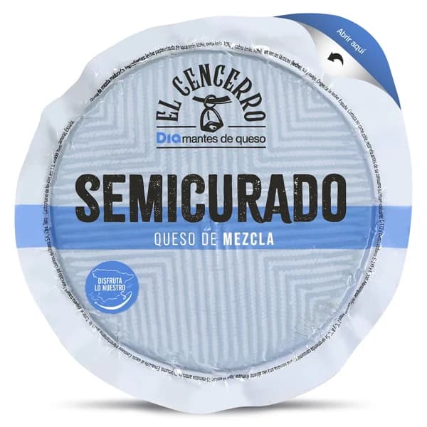 Queso mini semicurado El Cencerro de Dia 1 Kg aprox. - 1 kg - Imagen del producto en Findit