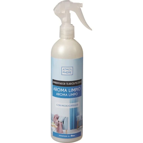 Ambientador Spray Tejidos Ropa Limpia - 0.4 l - Imagen del producto en Findit