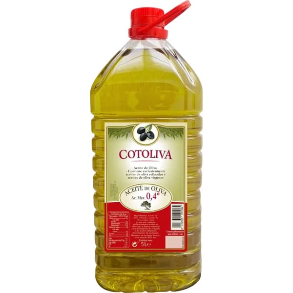 Aceite Oliva 0,4º Suave - 5 l - Imagen del producto en Findit