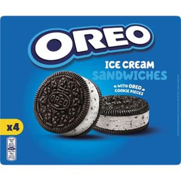 Sandwich Oreo pack de 4 - 0.28 kg - Imagen del producto en Findit