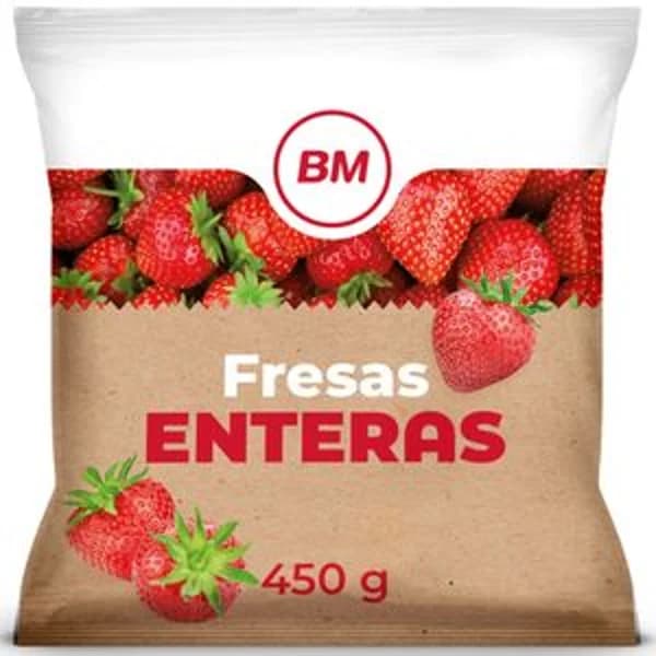 Fresas enteras 450 g - 0.45 kg - Imagen del producto en Findit