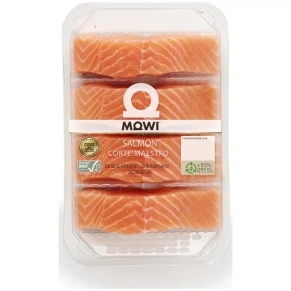 Salmón corte Maestro Mowi 460 g - 0.46 kg - Imagen del producto en Findit