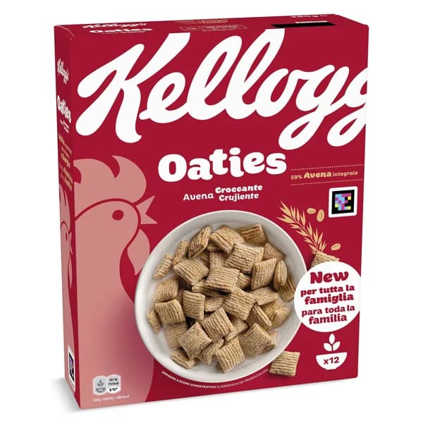 Cereales de avena oaties Kellogg's caja 360 g - 1 ud - Imagen del producto en Findit