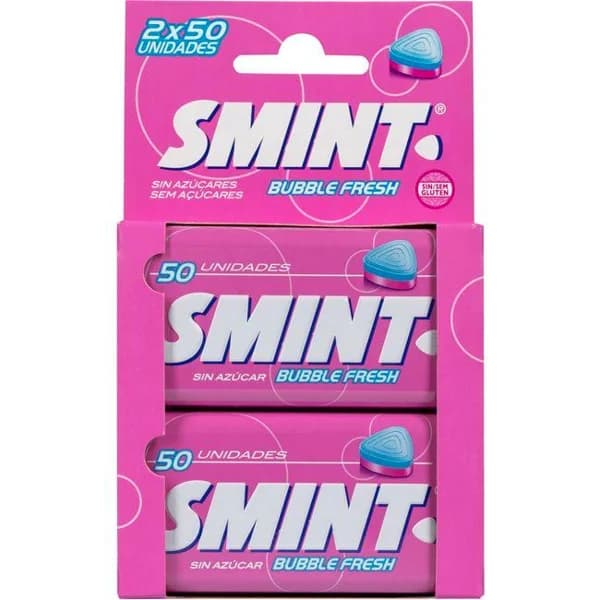 Caramelo bubblefresh SMINT, pack 2x35 g - 1 ud - Imagen del producto en Findit