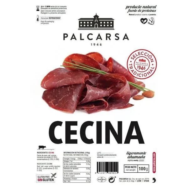 Cecina PALCARSA, sobre 100 g - 1 ud - Imagen del producto en Findit