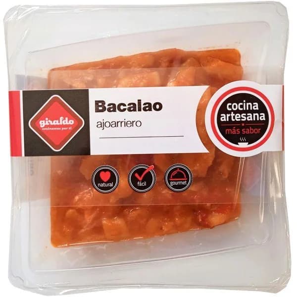 Bacalao al ajo arriero GIRALDO, bandeja 280 g - 1 ud - Imagen del producto en Findit