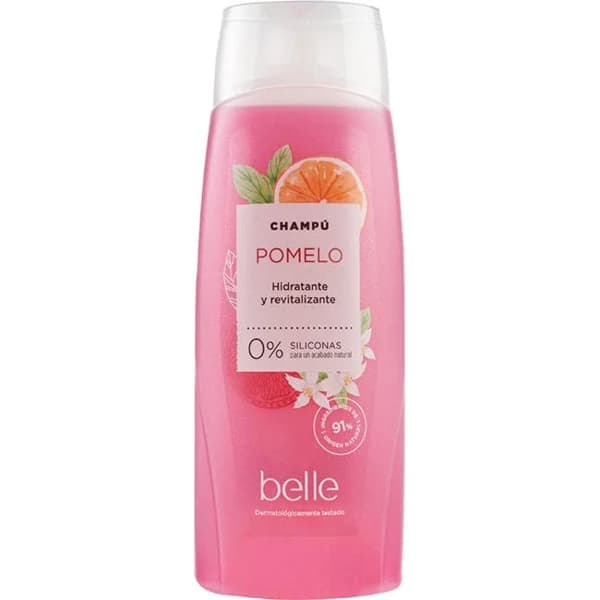 Champú pomelo rosa BELLE, bote 400 ml - 1 ud - Imagen del producto en Findit