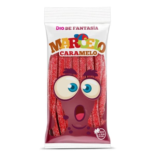 Regaliz relleno pica pica Marcelo Caramelo de Dia bolsa 225 g - 0.23 kg - Imagen del producto en Findit