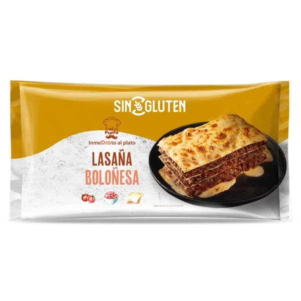 Lasaña boloñesa sin gluten Al Punto Dia bandeja 525 g - 0.52 kg - Imagen del producto en Findit