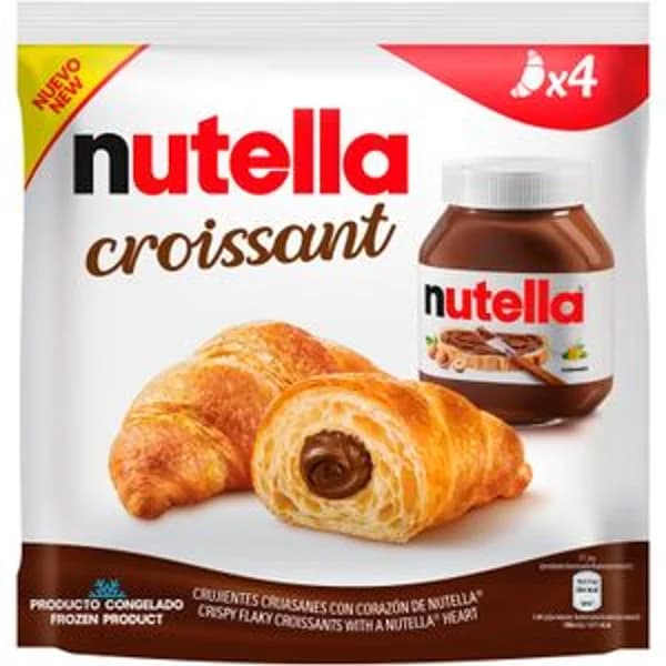 Croissant Nutella 4 Unidades - 0.34 kg - Imagen del producto en Findit