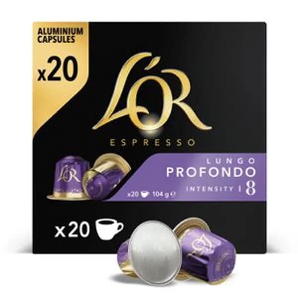 Café Espresso Lungo 20 Cápsulas - 0.1 kg - Imagen del producto en Findit