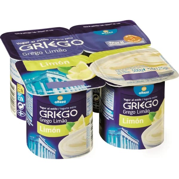 Yogur Griego Sabor Limón - 1 ud - Imagen del producto en Findit